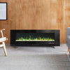 Electric Wall Mounted 12 Flame Fire LED Fireplace Heater Standing W/ Feet 50-72"