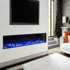 Electric Fireplace Panoramic Media Fire 40-70in Standing Insert LED Fireplace