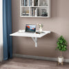 Wall Mounted Folding Table Home 80cm Drop-Leaf Floating Writing Desk Side Table