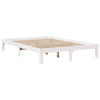 Bed Frame with Drawers White 140x200 Solid Wood Pine Z1Y4