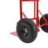 Heavy Duty Sack Truck Hand Industrial Trolley Two Wheel Tyre Barrow up to 150Kg