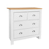 Chest of Drawers Wood 5 Drawers Cabinet Storage Organiser Unit for Bedroom White