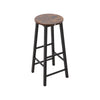 3 Space Saving Industrial Kitchen Bar Table Stool Set Breakfast Dining Chair Set