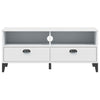 Gecheer TV Stand Unit TV Console Table Cabinet Entertainment Media Console W2G2