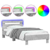 Tidyard Bed Frame Bed Base with Headboard & Storage Underneath Bedroom S5D0