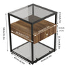 Modern Chest of Drawers Bedside Table Cabinet Wooden Nightstand Bedroom Storage