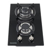 Portable Caravan Camper Van 2 Burner Gas Hob LPG Stove Kitchen Camping Cooker UK