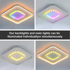 CHIC LED LAMP CEILING LIGHT MODERN CHANDELIER LIVING ROOM BEDROOM PENDANT Ebwhtd