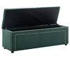 Large Chesterfield Storage Ottoman Bench Box Widnow Seat Stool Bedroom Footstool