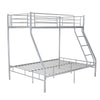 Metal Single & Triple Bunk Beds Frame Double & Single Kids Bedroom Furniture UK