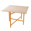 Mortar Spot Board Stand 500mm 750mm High Folding Steel Bricklayer Plastering