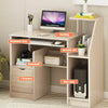 Computer Desk Laptop Pc Study Table Home Office Desk Furniture Shelf Workstation