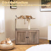 Hidden Kitty Washroom Modern Cat House Condo-Gray