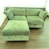 Swyft Model 06 2 Seater Chaise Sofa - Vine Velvet RRP £2797