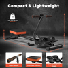 Folding Rowing Machine with LCD Monitor, Hydraulic Rower Machine with 12 Resi...