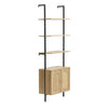 Ladder Shelf Bookcase 3 Tier Display Stand Storage Cupboard Shelving Wall Rack