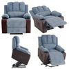 Electric Powered Lift Recliner Sofa Chair Massage Heated Armchairs for Elderly
