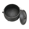 Cast Iron South African Potjie Cooking Stew Crucible Burning Pot Hot Pot Stewpot
