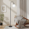 Floor Lamp Free Standing Reading Light Bedroom Living Room Black