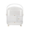 Desktop Storage Box Makeup Drawers Organizer Jewelry Cosmetic Case Dustproof