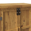 Wooden Outdoor Garden Cabinet Utility Storage Tools Shelf BoxShed Pent Roof Box