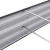Rectangular Galvanized Steel Planter Box Garden Splicable Flower Trough Grow Bed