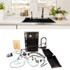 Kitchen Sink Set Stainless Steel Multifunctional Kitchen Sink w/ Kitchen Tap New