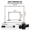Adjustable Photography Heavy Duty Backdrop Stand Carbon Steel Base 10x10ft