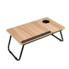 Folding Laptop Table Bed Tray Sofa Lap Desk Notebook Stand Adjustable Height NEW