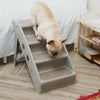 4 Steps Folding Portable Dog Ramp Stair Sofa Bed Climbing Ladder for Pet Dog Cat