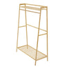 Heavy Duty Wooden Clothes Rail Rack Garment Hanging Stand With Coat & Hat Hooks
