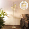 Standard Floor Lamp 3 Head Tree Living Room Reading Light Free Standing Lighting