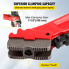 VEVOR 36" Pipe Chain Wrench, Steel Ratcheting Wrench 30" Chain 7.5" Capacity