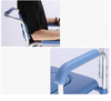 Mobile Commode Shower Chair Wheelchair Mobility Disability Elderly Aid