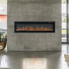 40"Electric Fire Stove Wall Mounted Fireplace Heater 9 LED Flame Living Room NEW