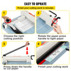 VEVOR 17" A3 Paper Cutters Trimmers 500 Sheets Heavy Duty Paper Guillotines