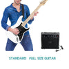 Glarry GST Stylish Basswood Electric Guitar 6 Strings Kit for Student With AMP