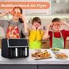 Digital Air Fryer Double Basket 4. 5L Oven LCD Non-stick Oil Free Food Frying