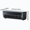 Quick Cooling Wall-Mounted Air Cooling Fan Portable Wall Ice Cooler Bathroom