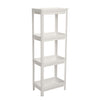 3/4 Layer Floor Caddy Shelf Organizer Bathroom Plastic Storage Rack Shower Pan