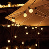 10/15/20/30M Garden Mains Powered Outdoor Light String LED Bulbs Festoon Party