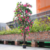 Large Artificial Blossom Tree Azalea Fake Potted Plant Indoor Outdoor Decoration