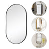 Framed Arched Mirror Wall Mounted Vanity Makeup Bathroom Bedroom Glass Mirrors
