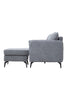 3 Seater L-Shaped Corner Sofa Click-Clack Couch Settee w/Reversible Chaise