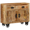 BaraSh Sideboard Storage Cupboard Cabinet Unit,Living Room Bedroom Q0P7