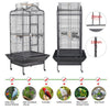 African Grey Cage Large Open Playtop Parrot Bird Cage for Cockatiels with Stand