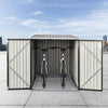 Panana Garden Storage Shed Bike Metal Pent Tool Shed House Can Put Bicycles