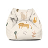 rucomfy | Printed Safari Friends Kids Snuggle Chair | Pre-Filled Beanbag
