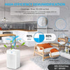 1000ml Portable Dehumidifier with Air Purifier for Condensation Moisture Damp UK