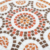 Mosaic Bistro Set Outdoor Patio Garden Furniture Dining Set Table Folding Chairs